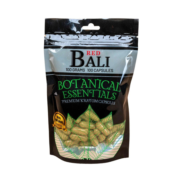 BE Bali Red Capsules 100g - Kratom City