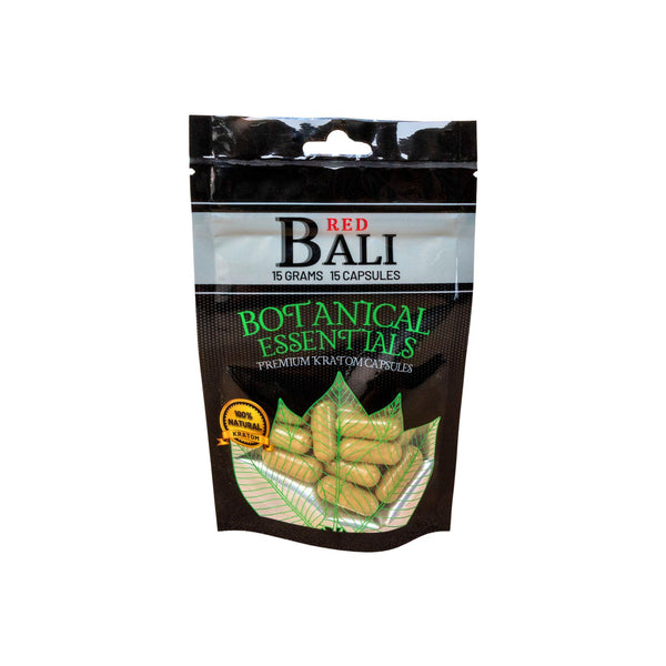 BE Bali Red Capsules 15g - Kratom City