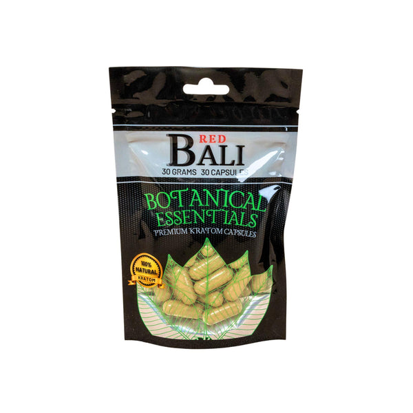 BE Bali Red Capsules 30g - Kratom City