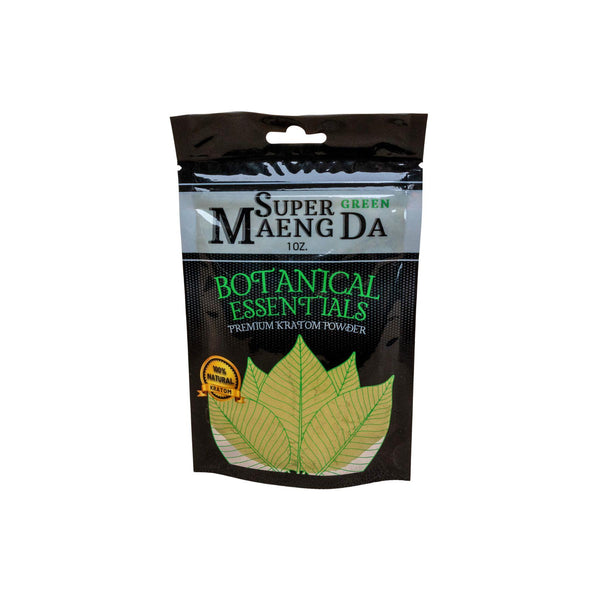 BE Super Green Maeng Da Powder 1oz - Kratom City