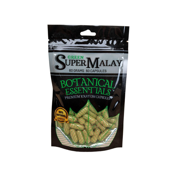 BE Super Green Malay Capsules 60g Pack  - Kratom City