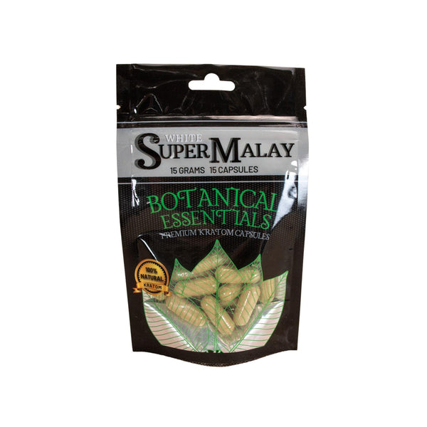 BE Super White Malay Capsules 15g Pack - Kratom City