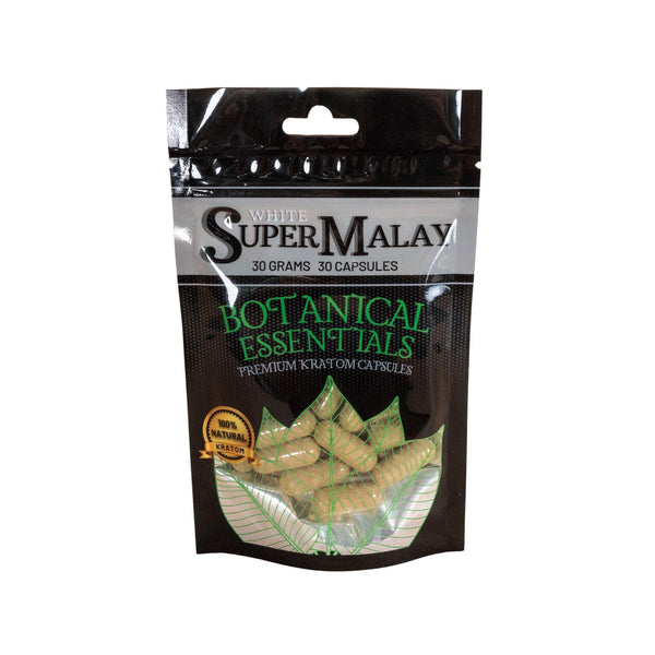 BE Super White Malay Capsules 30g Pack - Kratom City