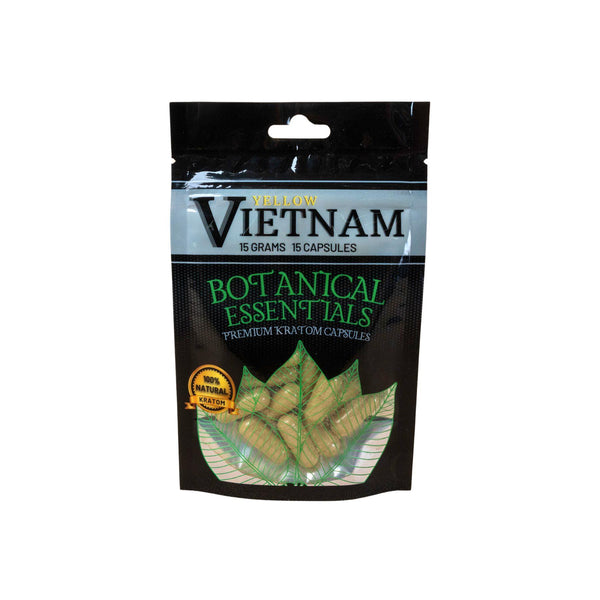 BE Vietnam Yellow Capsules 15g Pack - Kratom City