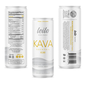 Leilo Pina Colada Kava Cocktail - Kratom City