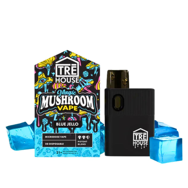 TREHouse Mushroom Disposable Blue Jello - Kratom City