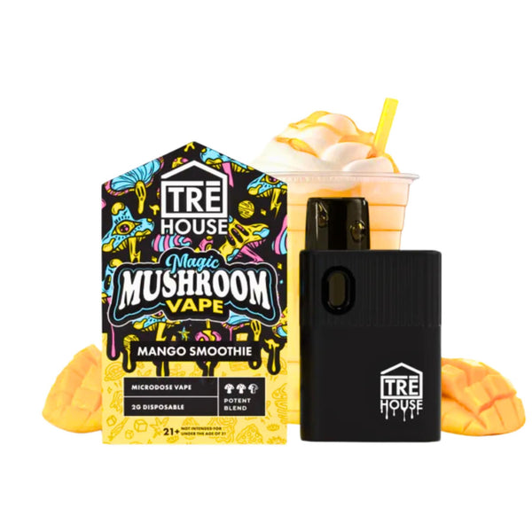 TREHouse Mushroom Disposable Mango Smoothie - Kratom City