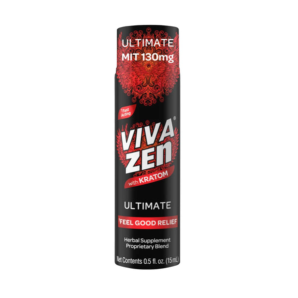 VivaZen Ultimate Kratom Shot MIT 130mg - Kratom City